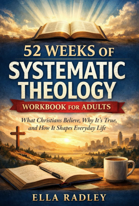 52 Weeks of Systematic Theology Workbook for Adults book cover